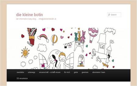 Screenshot www.diekleinebotin.at