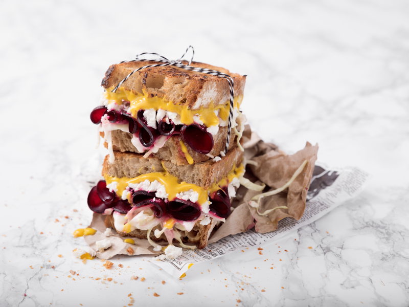 Sandwich rote Rüben