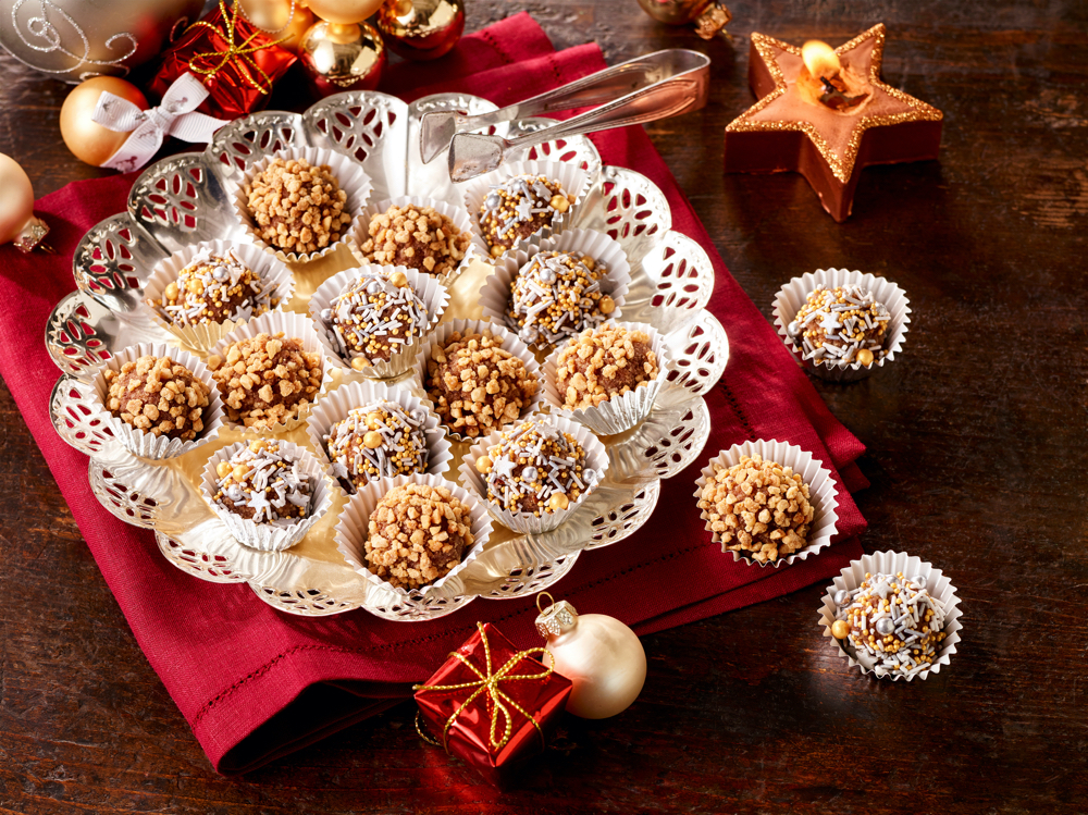 Pralinen Weihnachten Setstyling